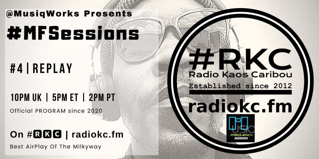 RadioKC's tweet photo. TODAY

🕚11PM UK⚪5PM ET⚪2PM PT

#MFSessions #4 #REPLAY

by @MusiqWorks 

🌐 https://t.co/DkjurwHV1W

📻 #🆁🅺🅲 Set2 @PinktonicD featuring &amp; closing w/

@CuloeDeSong | @djkabila x @WendySoniSA x @LemonnHerb | @enoonapa https://t.co/mPZQ4faaIY