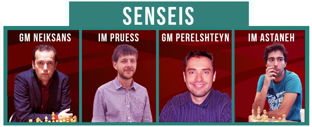 chessdojo's tweet photo. Ultimate Sensei, our all-new coaching reality show premiers *this* Saturday, 9/26, at 10 AM PT! 🏆

Featuring coaches @DPruess, @astanehchess @EugenePerel &amp; @arturchix

+ students: @Jesse_Feb , @realchesscoach, @MitchFabian and more!   

Full details here: https://t.co/jgSd7juVIH https://t.co/TLPiMcPEgq