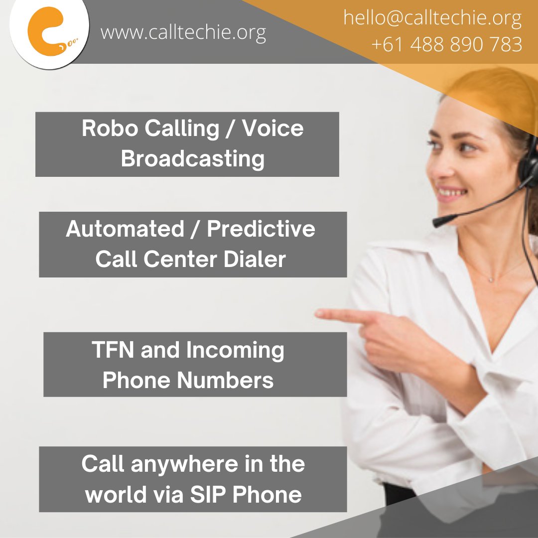 calltechie_'s tweet image. Calltechie is working towards better customer experience. We make the cloud contact center feasible, secure, and affordable. 
We appreciate your business. 
Connect with us : hello@calltechie.org

#callcenterrequirement #callcentercall #callcentersolution #callcenter #cloudcalling