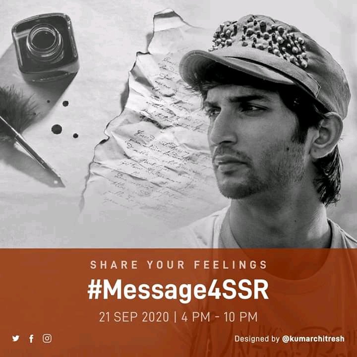 ankisharma321's tweet photo. I would definitely gv a msg to Sushant if he knew dat but I would still like to write a line from the heart. Even though I hv nvr met you in my life &amp; which is no longr possible but u're olwys wid me in memories &amp; dis feeling is better thn millions of fake relations 
#Message4SSR https://t.co/BqfT5gXKnF