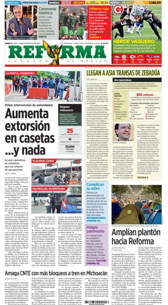 A propósito del mi último tweet sobre la caída de la inversión fija bruta. La Asociación Nacional de Infraestructura Vial reporta entre 20 y 25 casetas tomadas a diario.  Así es difícil generar inversión en infraestructura. <a href="/AMCIVAC/">AMCIV AC</a>