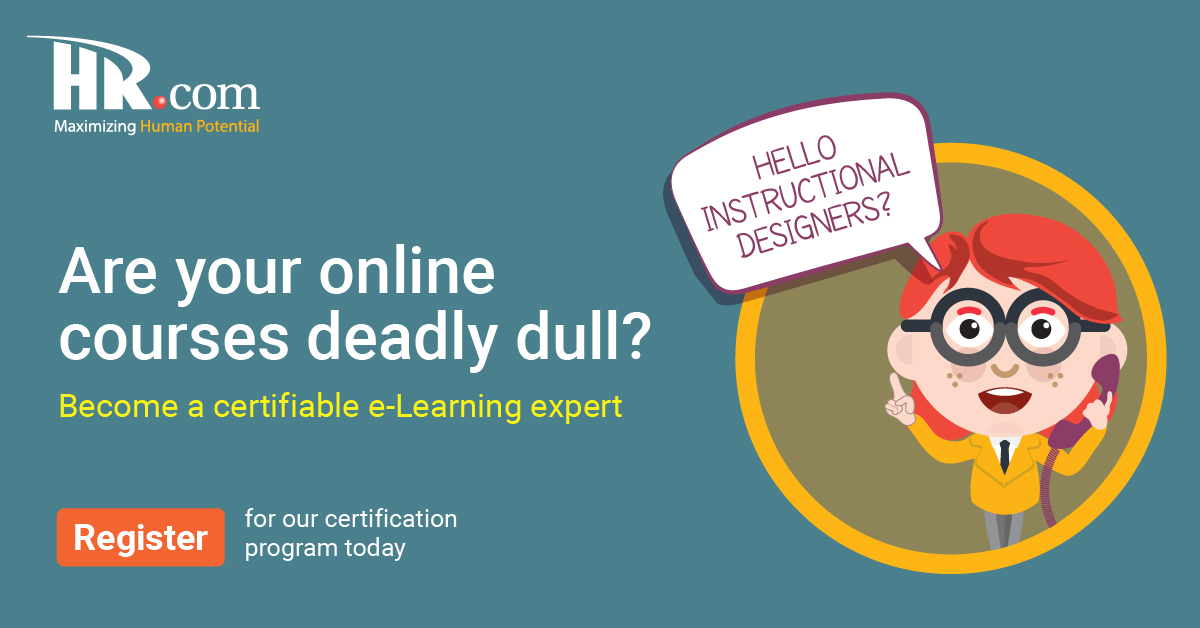 HRdotcom's tweet image. This Course Launches Today!
You can now become a certified Instructional Designer! Earn your ACIP-1 certification plus save 35%
okt.to/QzsGdO
#InstructionalDesign #AllenAcademy #DesignProgram