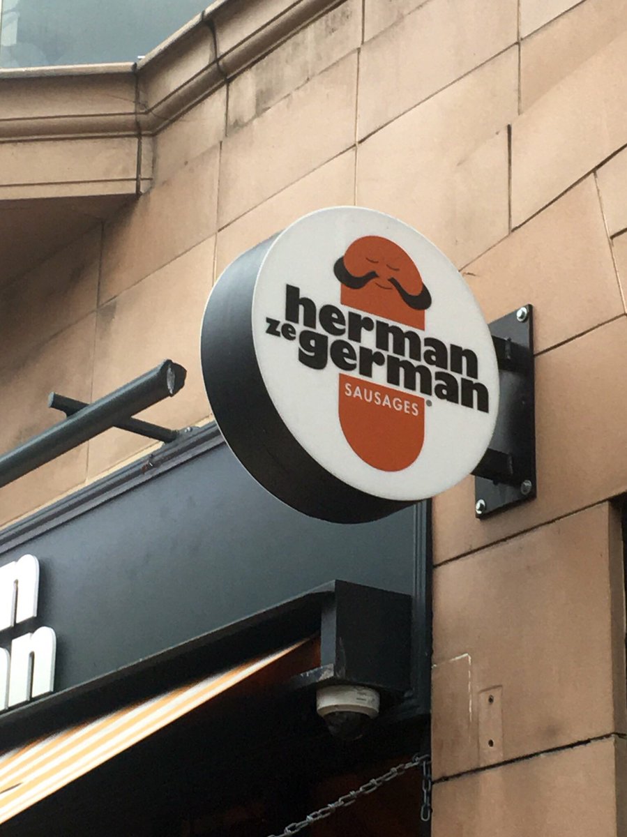 OFalafel's tweet image. "Are you sure having a sausage on our logo won't be a bit... you know... a little bit too penisy?"

Designer: "Don't worry, we'll give it a little moustache which I'm confident will in no way increase its overall penisness"