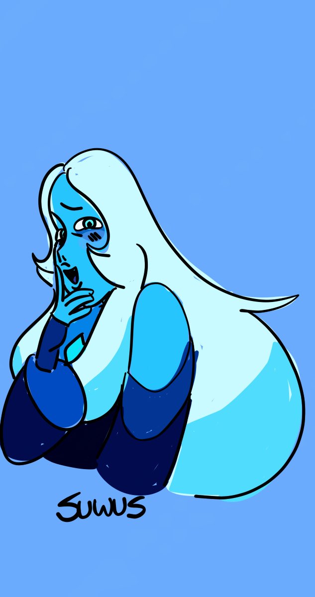 BlueDiamondUwU_'s tweet photo. Decided to color this sketch of mine

#bluediamond #stevenuniverse #doodle #digitalart https://t.co/X0vcEvLSTV