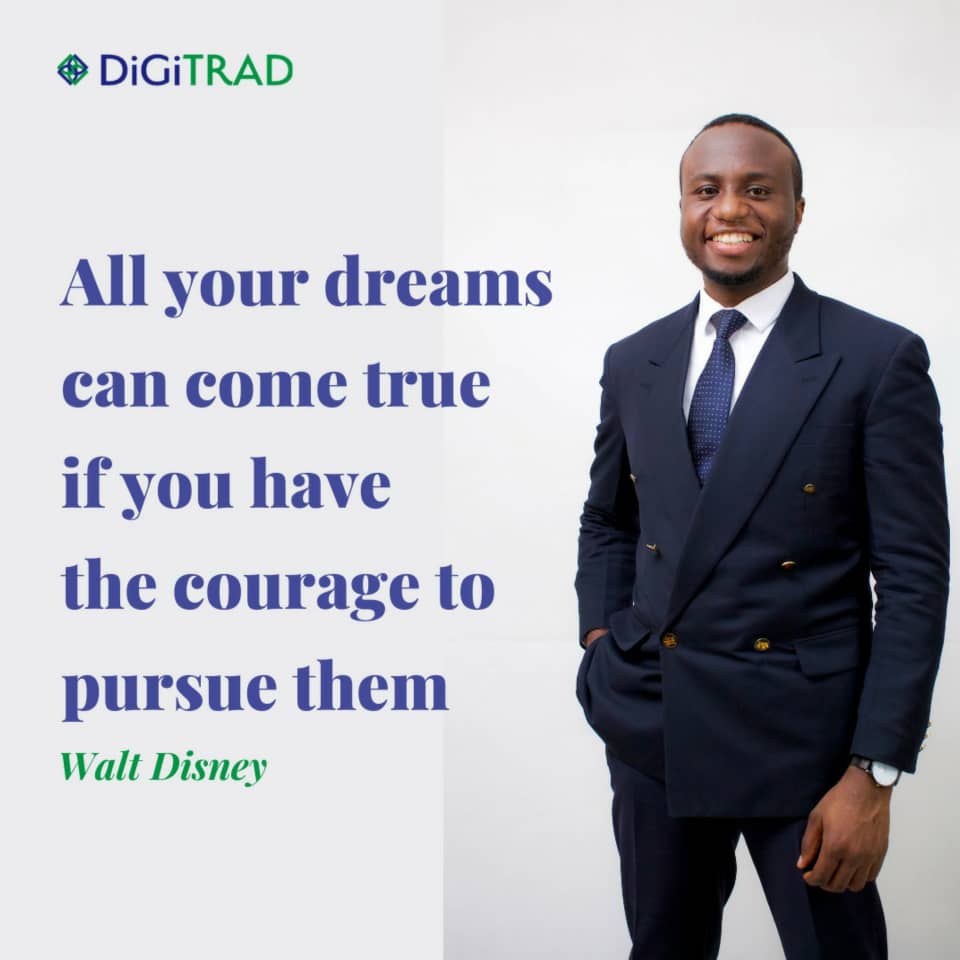 digitrad_world's tweet photo. Living your dreams means having the courage to tackle obstacles in order to achieve success.
A little motivation for you this Monday. Have an amazing week.
#digitrad #mondaymotivation #blockchain #internationaltrade #fintech #nigeria #japan https://t.co/7z2kcV78qp