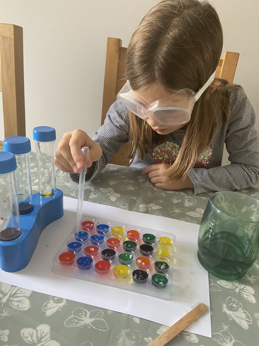 Mixing colours 🟡🔵🔴🟠🟣🟢 #colourcreator #colorfulcrystals #sciencekit #nantcwmifor  @Ysgol_y_Castell