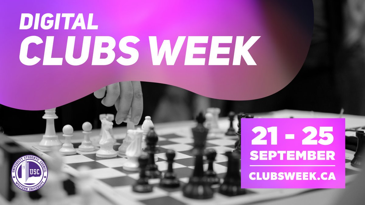 Digital Clubs Week has ARRIVED. Visit our online portal to connect with over 200 clubs and see what interests you. They can't wait to meet you! clubsweek.ca #westernu