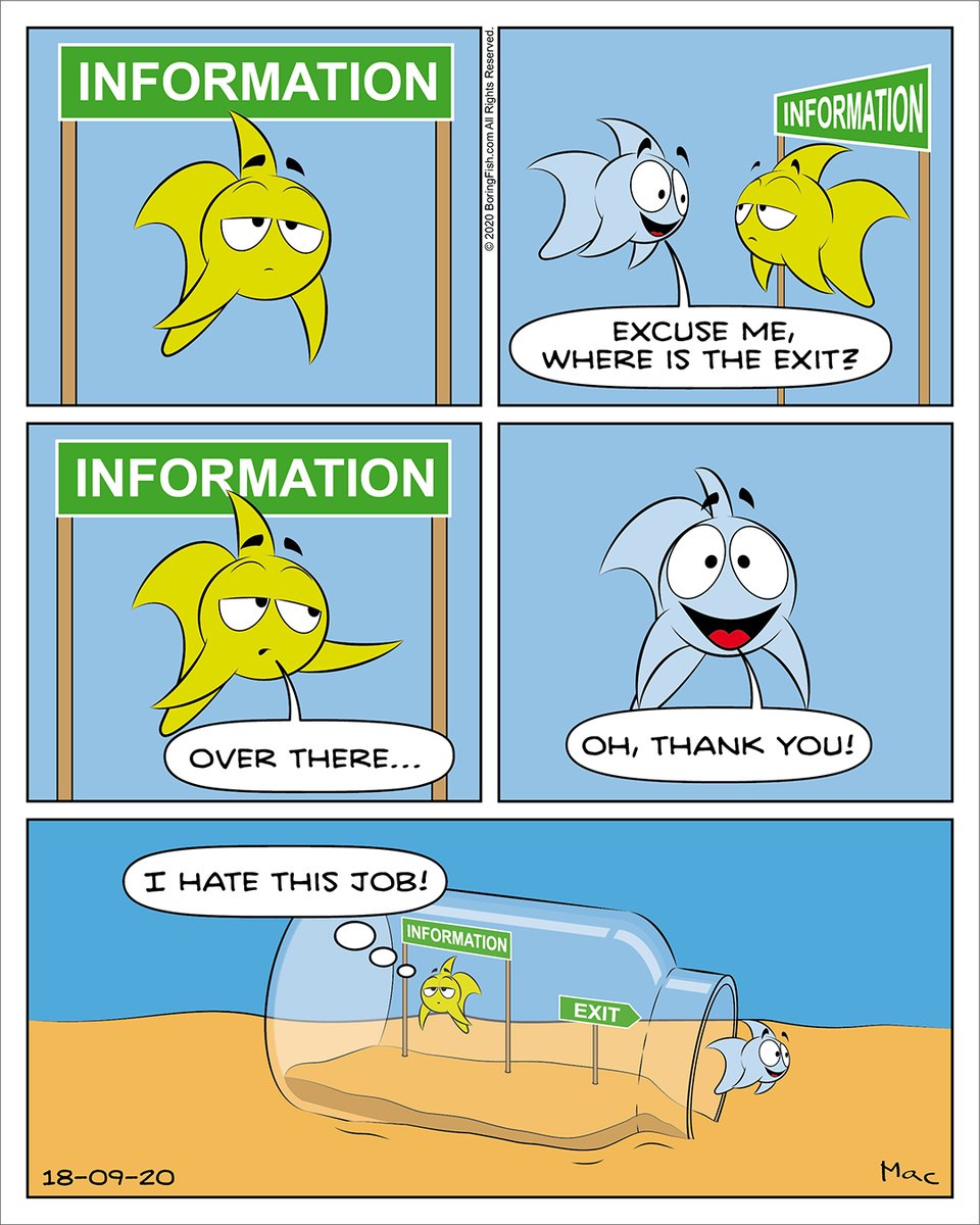 BoringFishCom's tweet photo. A Job
.
.
.
.
#comicstrips #comics #humor #funnyposts #funny #webcomics #dailycomics #drawing #webcomic #jokes #illustration #comicstrip #fish #boringfishcomics #funnycomic #comix #comicart #cartoons #doodles #comic #joke #originalcharacter #cartoonstrip https://t.co/Blqv6JyZh4