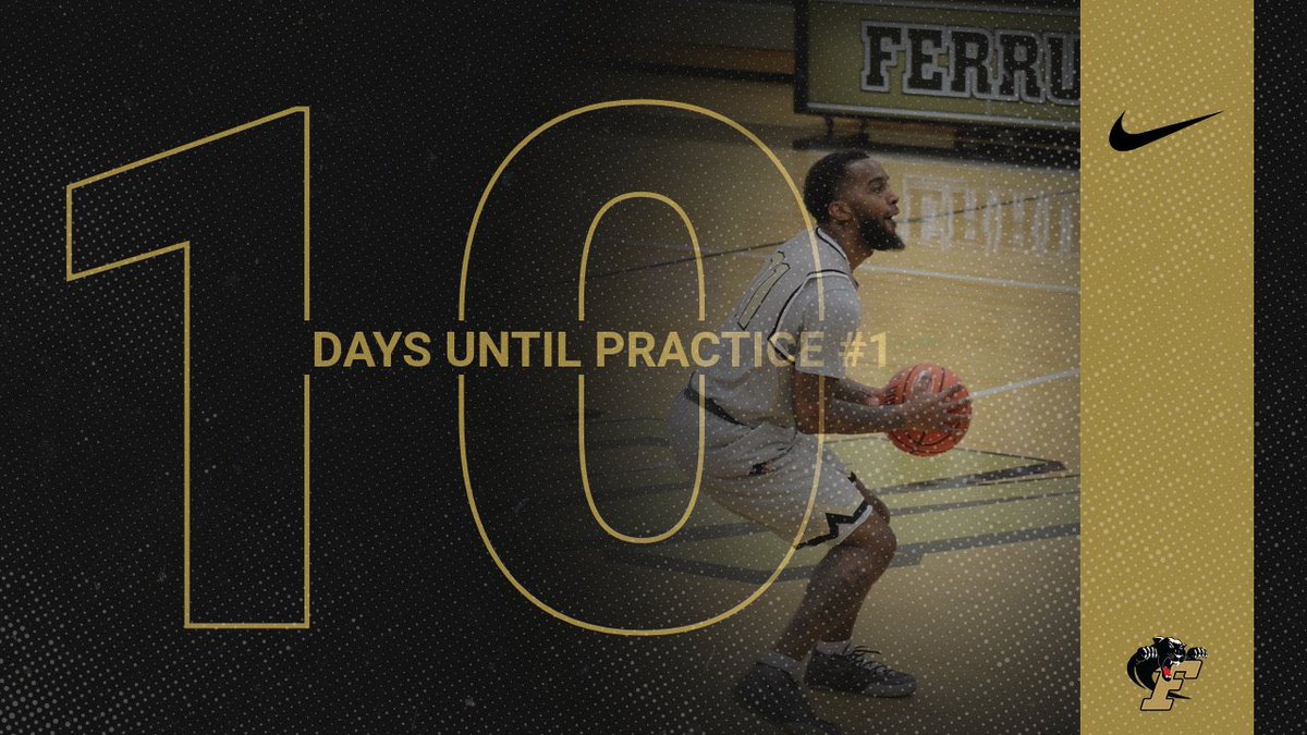 Ferrum_MBB's tweet photo. 10 DAYS until we can get back on the court! Excited to start the journey.
“Hard doesn’t mean impossible”
#LetsGoFerrum https://t.co/5m4MEoDvqY