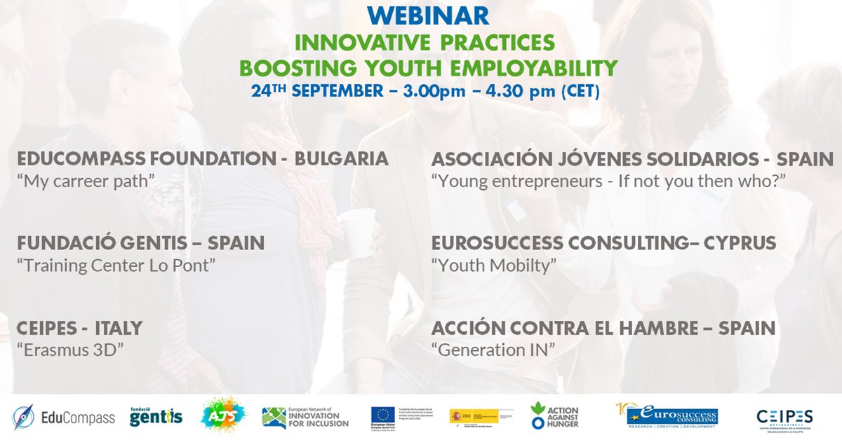 CeipesEurope's tweet photo. On the 24th of september CEIPES will present the @3d_vet project, to the series of the @EUErasmusPlus webinars about #GoodPractises! https://t.co/N7hLaMlDbT