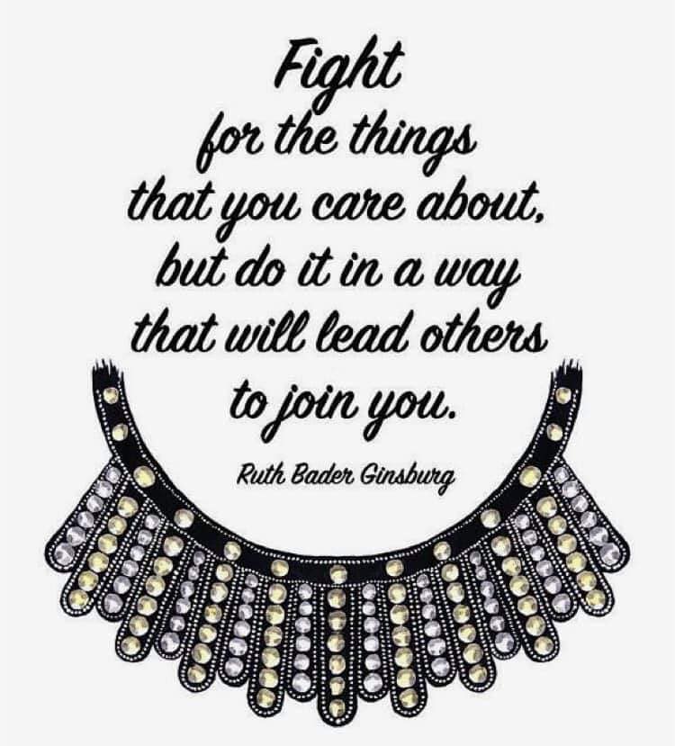 WindsongCle's tweet photo. Windsong greatly mourns the loss of Supreme Court Justice, Ruth Bader Ginsberg.  A tremendous trailblazer, we owe her gratitude for her perseverance to ensure equality for all.  We will continue her legacy in the fight for social justice &amp; equality.  
Rest in Power! #RBGRIP #RGB https://t.co/O22zkcMnC3