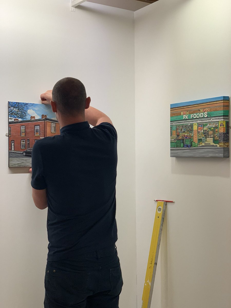 KDTBarriers's tweet photo. Busy putting up work today in @BlackburnMuseum , for our exhibition on the 30th of September ✨ https://t.co/wzi6Hiceq5