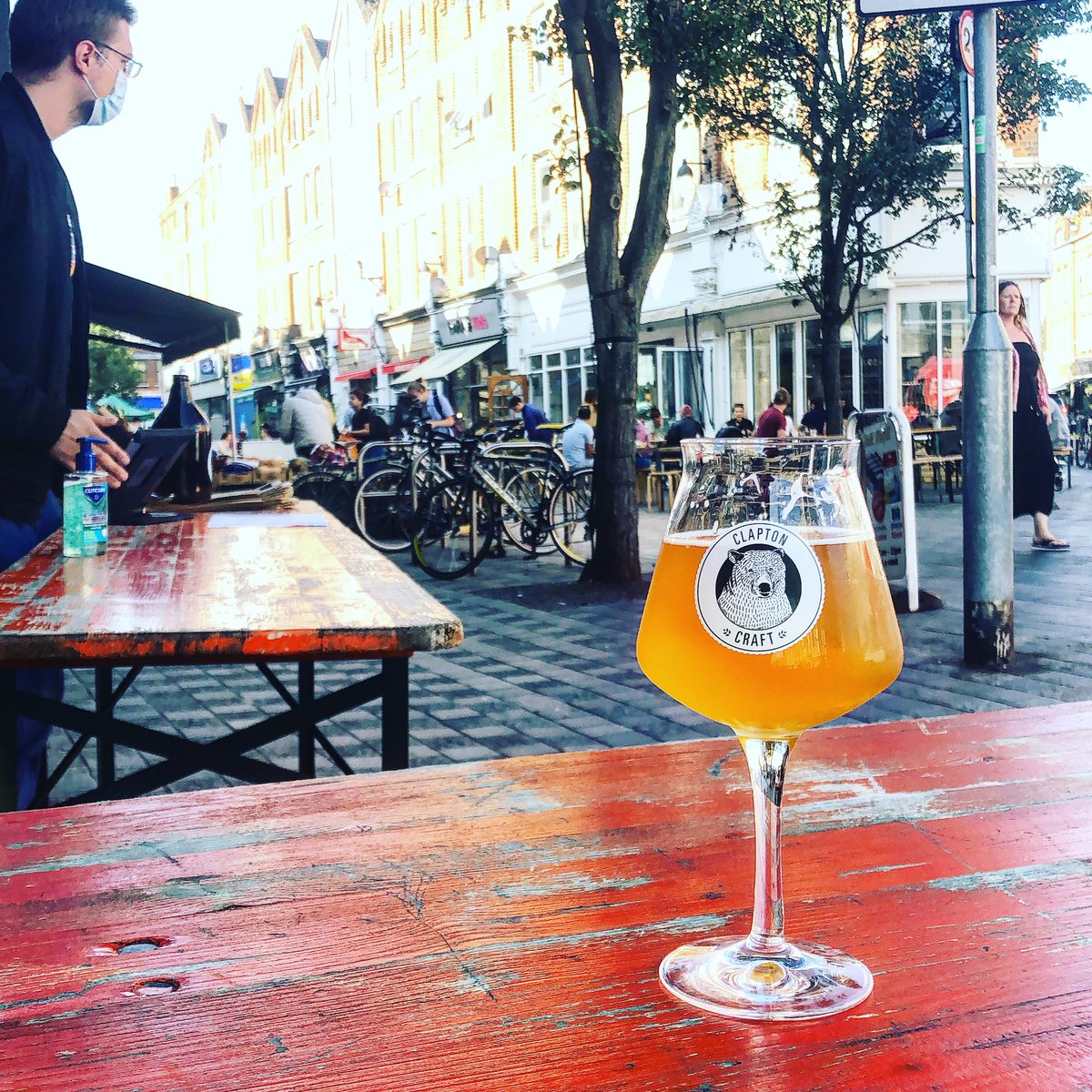 Clapton is in the ❤️
 Took a cycle down to Balham to check out the new spanking store from our neighbours <a href="/ClaptonCraft/">Clapton Craft</a> 
 Store is just being finalised, few lines being installed for al fresco pours &amp; growler magic but you can totally sit outside and sup dat joos. 28 Hildreth St