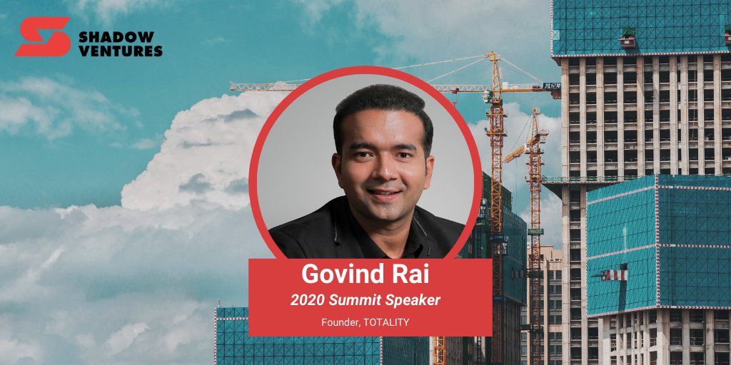 beinsomniacs's tweet photo. Co-Founder of Insomniacs and Totality, Mr. @govindrai80, will be live at the Shadow Summit 2020 sharing his insights regarding the real estate industry and PropTech in India!
Book your tickets via https://t.co/uIOxzgsjbW
#ShadowSummit #ShadowSummit2020 @shadowventures https://t.co/4DL23m5Pt1