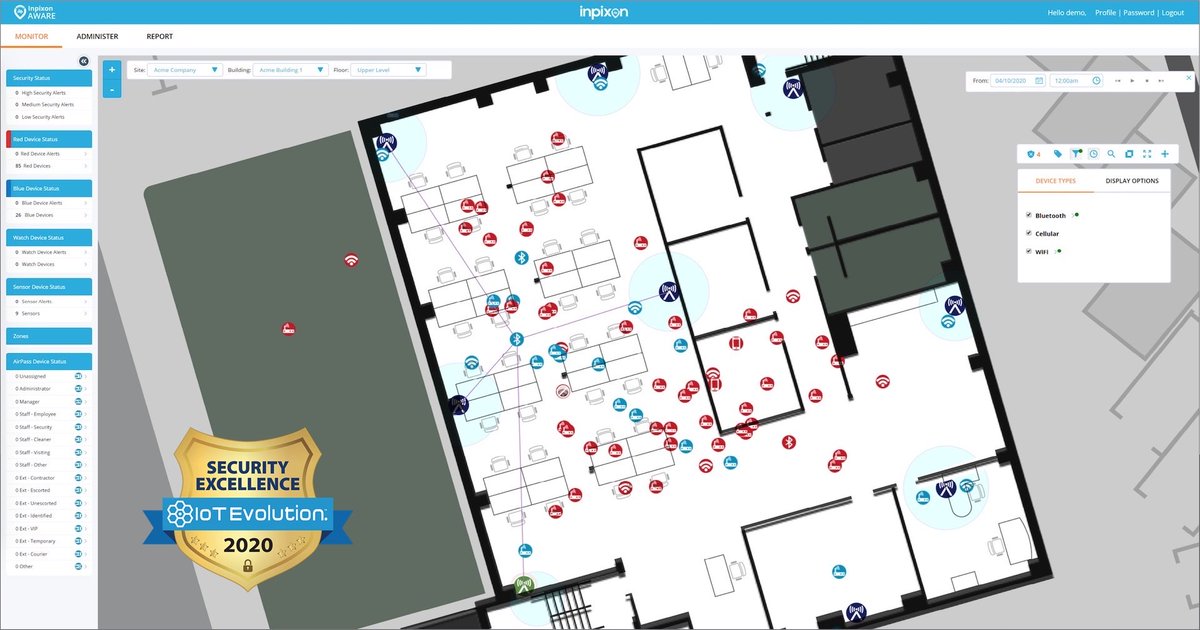InpixonHQ's tweet photo. Inpixon Receives Security Excellence Award from IoT Evolution
https://t.co/7gLmuIrqsy
$INPX #indoorintelligence #indoorpositioning #indoormapping #indoornavigation #assettracking #smartbuildings #iot #cybersecurity #wirelessdevicedetection https://t.co/FeCfXXlWPq
