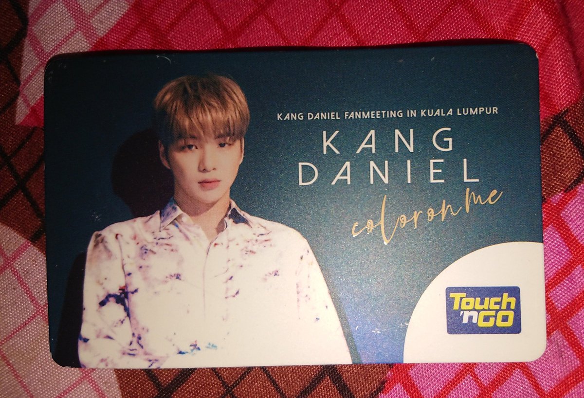 catnissniel's tweet photo. Wow, a year after baru i nak register this TnG card yaaa๐คฃ๐คฃ๐คฃ last transaction TnG I/C pon, last year. 21 Sept 2019, sah sah used it omw to Axiata Arena to #ColorOnMeinKL ๐
#KANGDANIEL #๊ฐ๋ค๋์ ๐ ๐น https://t.co/b5brGIK7An