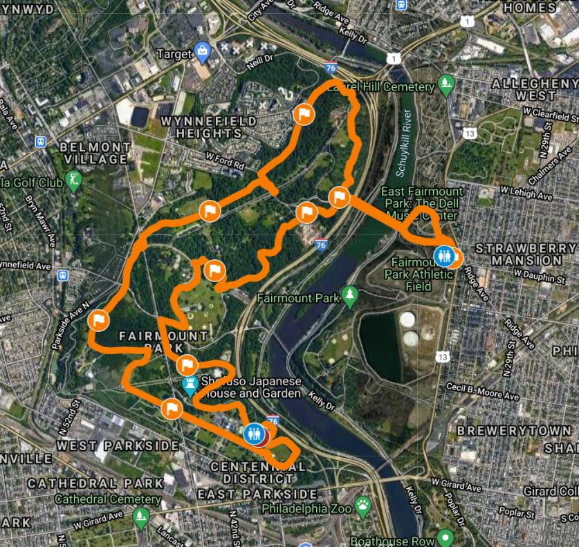 myphillypark's tweet photo. ✅We mapped and marked (with spray chalk and tree tape) 10 cool miles in Fairmount Park for your running or walking pleasure! https://t.co/S35jNy8UM2👟🔟🌳 https://t.co/5OdHa3IRj9
