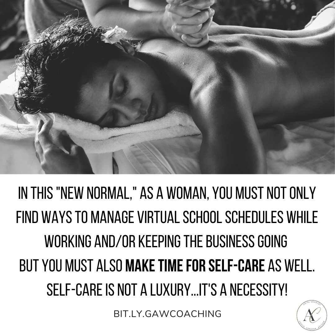 Sistahs are doing it for everyone else BUT themselves these days.  This has to stop! Self-Care is so important for you!!! Let's talk. I'm sure I can provide you with a few suggestions (and the permission to incorporate them) to make things a little easier. bit.ly/3mCCecR