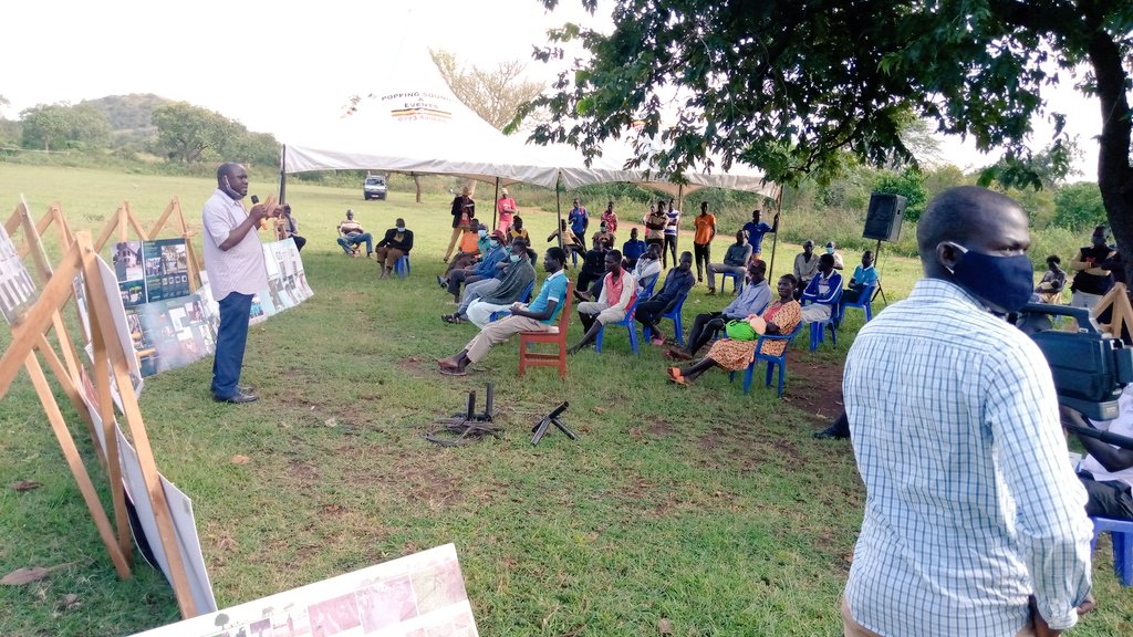 <a href="/refugeelawproj/">Refugee Law Project</a> with support from <a href="/DGFUganda17/">DGFUganda</a> today brings to community of Amoko Okwele Village, Pader District a Public Exhibition  in commemoration of today's International Day of Peace theme: Shaping Peace Together @DrChrisDolan <a href="/nono_francis/">Nono francis</a> <a href="/jwamimbi/">Jimmy Wamimbi</a> <a href="/DevotaNuwe/">Devota Nuwe</a> <a href="/nyahagon/">Solomy Awiidi</a>