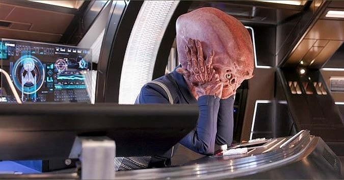 TrekUntold's tweet photo. Weekend hangovers are the worst
#startrek #startrekmemes #startrekdiscovery #osnullus @AvaahBlackwell https://t.co/tHNfiummpl