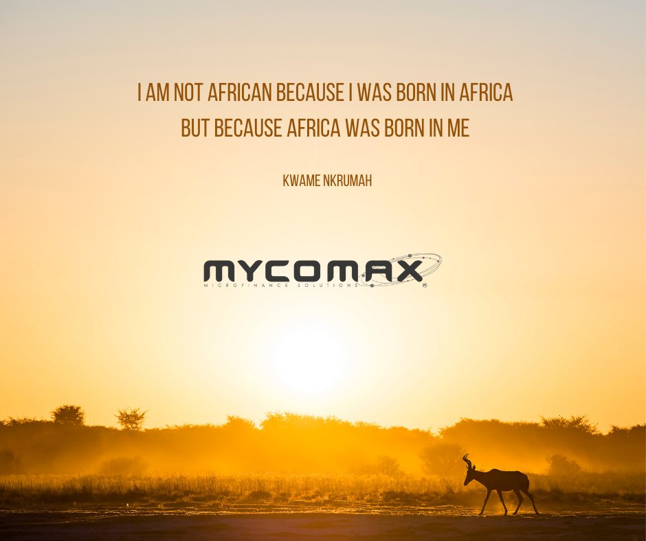 CEOMycomax's tweet image. This week we&apos;re celebrating Heritage Day! Were you born with Africa in your heart?
I am not African because I was born in Africa 
but because Africa was born in me 
(Kwame Nkrumah)
#heritageday2020