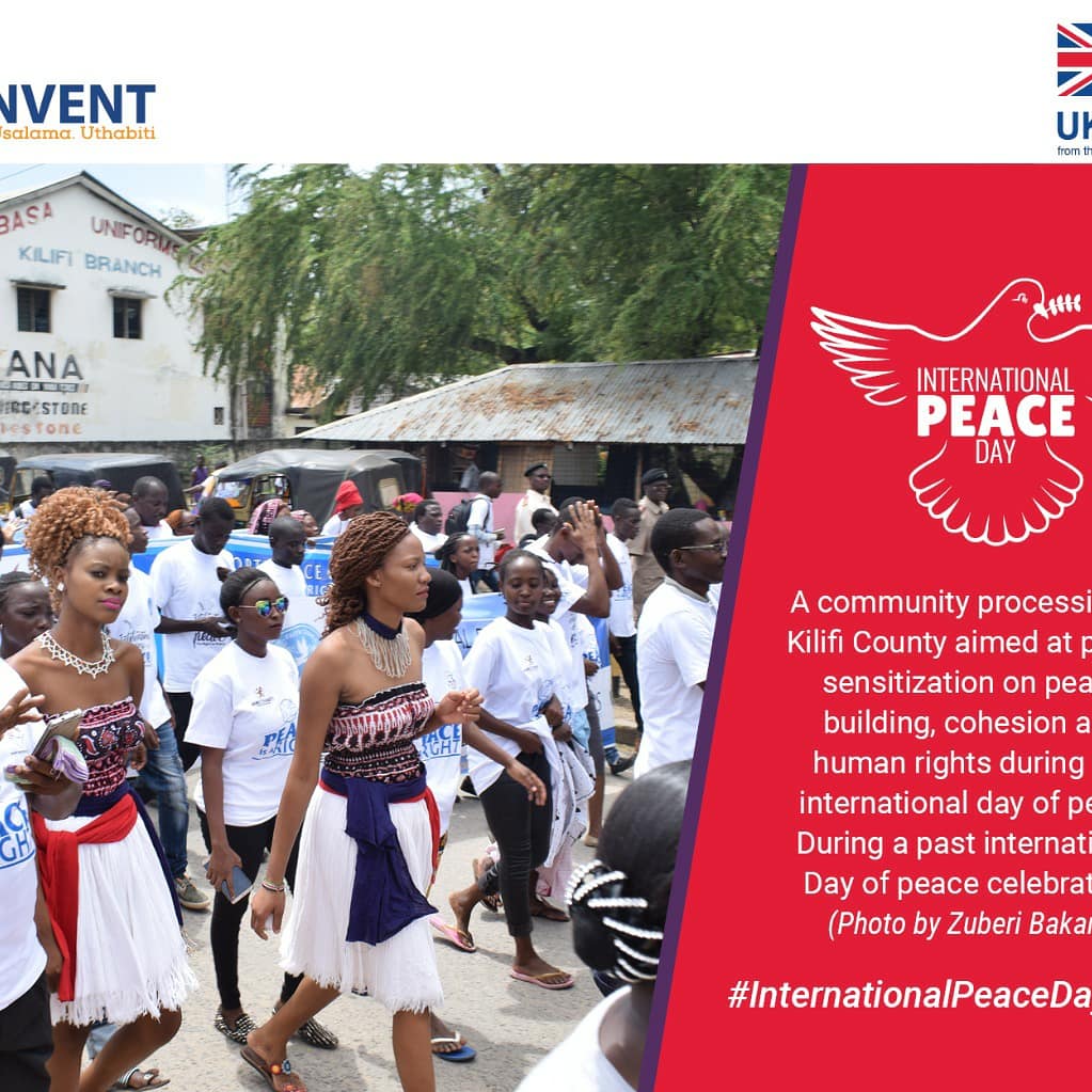 3/8: The peace agenda has come along way and the journey ahead holds the promise that sustainable peace is possible. We join <a href="/NPSOfficial_KE/">National Police Service-Kenya</a>, <a href="/KenyaGovernors/">Council of Governors</a>, <a href="/NAssemblyKE/">National Assembly KE</a>
&amp; non State actors in #shapingpeacetogether 
#InternationalDayOfPeace