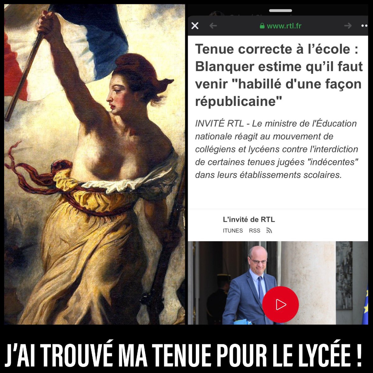 PayeTonE3C's tweet photo. Approuvée par notre cher ministre ! https://t.co/HukX5M1pw0