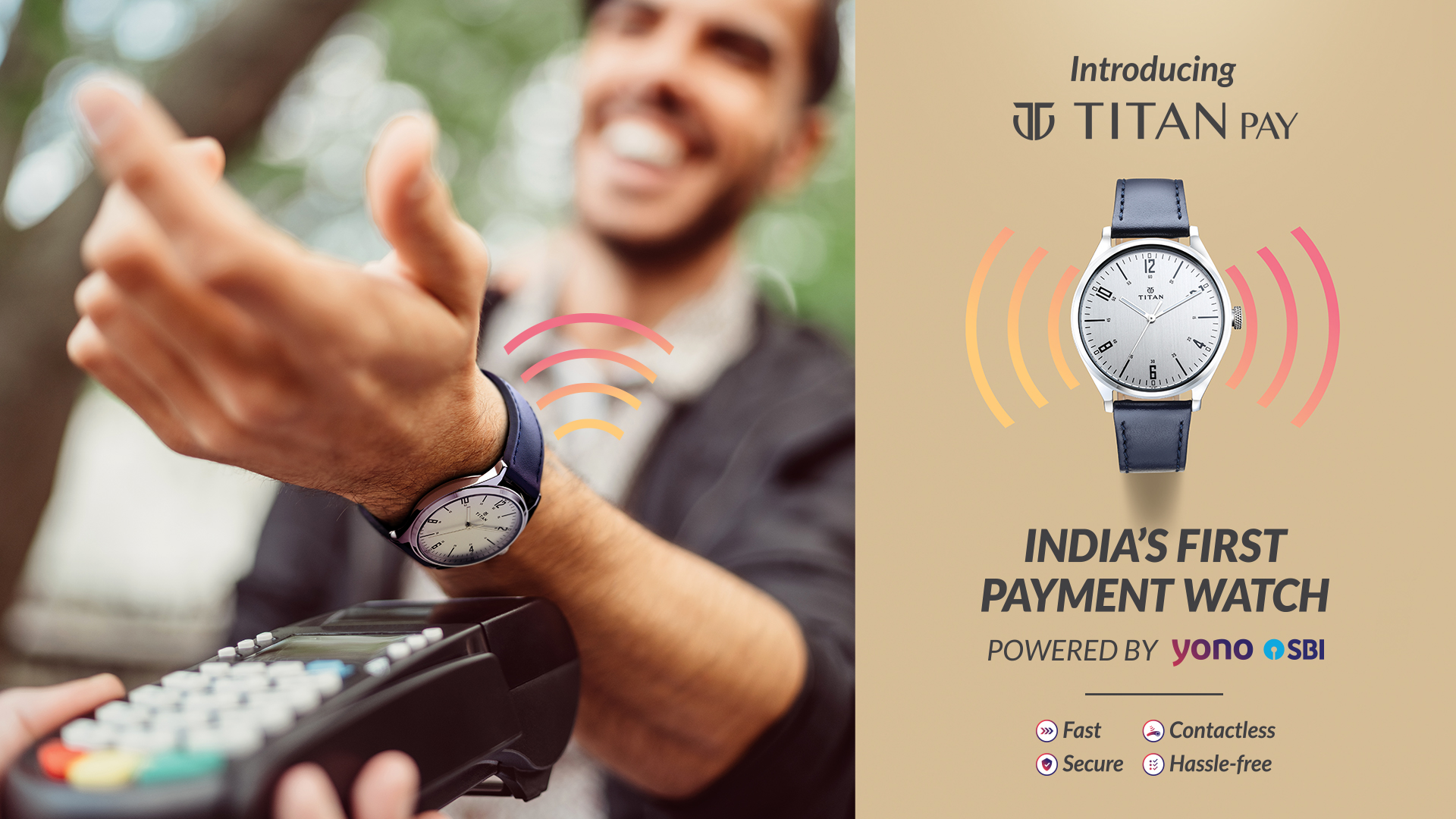 Titan pay powered watch sale