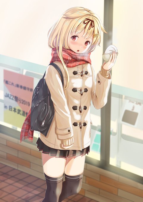 「1girl duffel coat」 illustration images(Latest)