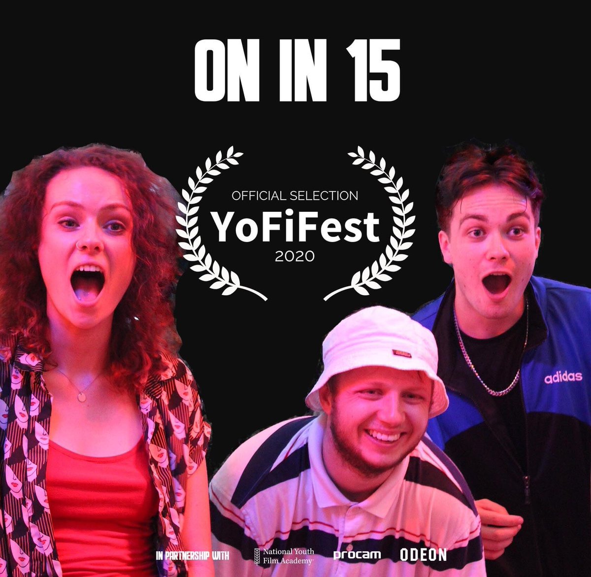 ChrisMulvin's tweet photo. 📣 NEW YORK CITY HERE WE COME! 📣

On In 15 has reached @YoFiFest💥 a really cool film festival in Yonkers #NYC🗽🌃 
@ProcamTV 
@ODEONCinemas 
@official_NYFA 

#onin15 #1990s #band #shortfilm #actor #film #filmscreening #comedy #newyork #newyorkcity #oner #filmfestivals #yonkers https://t.co/dv0doaLxgw