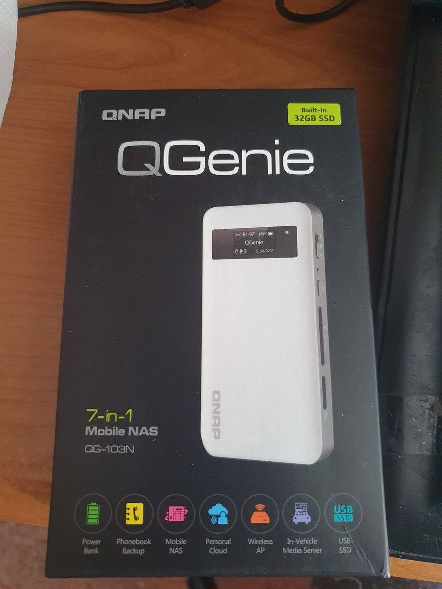 Nesy21's tweet photo. Ya me ha llegado la #QNAS @QNAPEspana gracias 🙂 https://t.co/dDFpZoOYBj