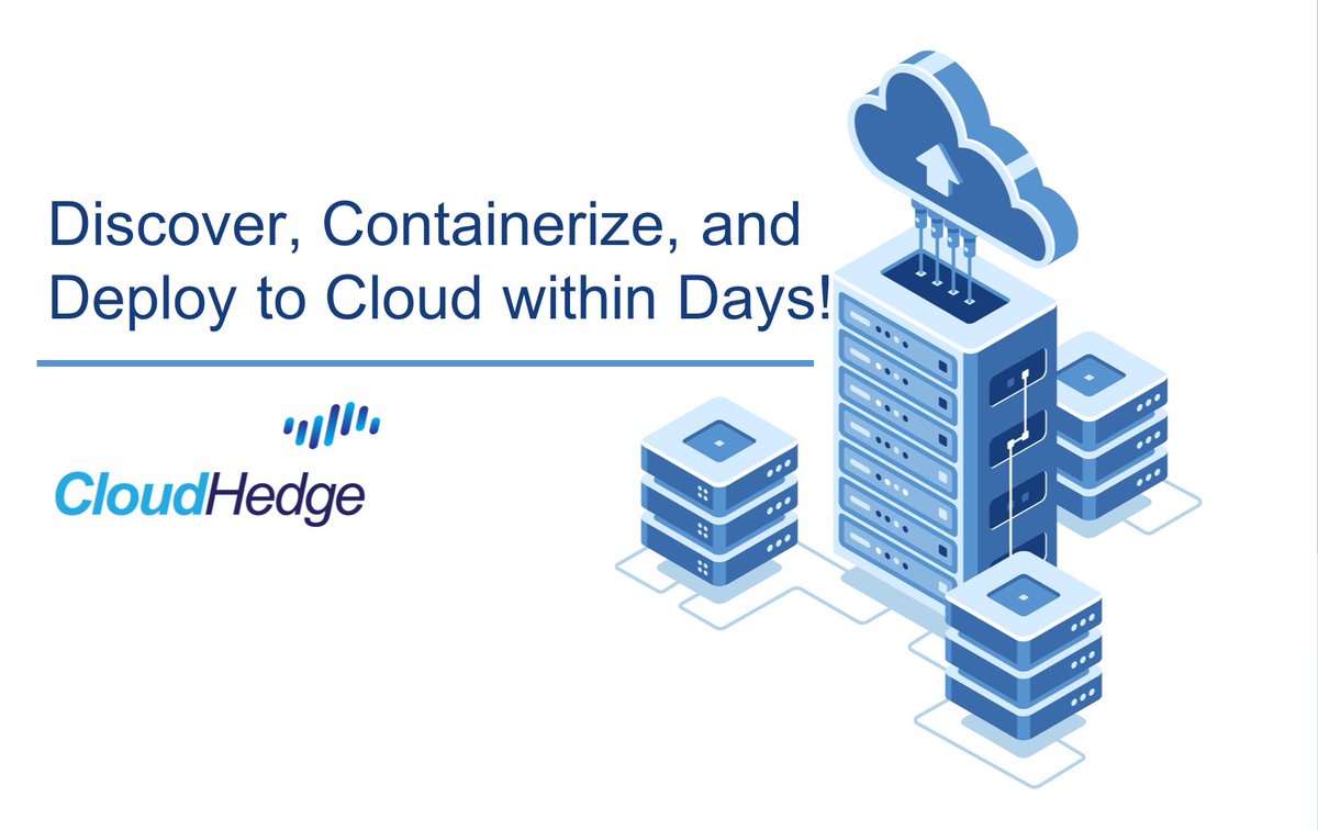 cloudhedgeio's tweet image. All within a week! Start your #AutomatedContainerization journey here - buff.ly/2IriFQH | #Containers #Docker #Kubernetes #Cloud #OpenShift