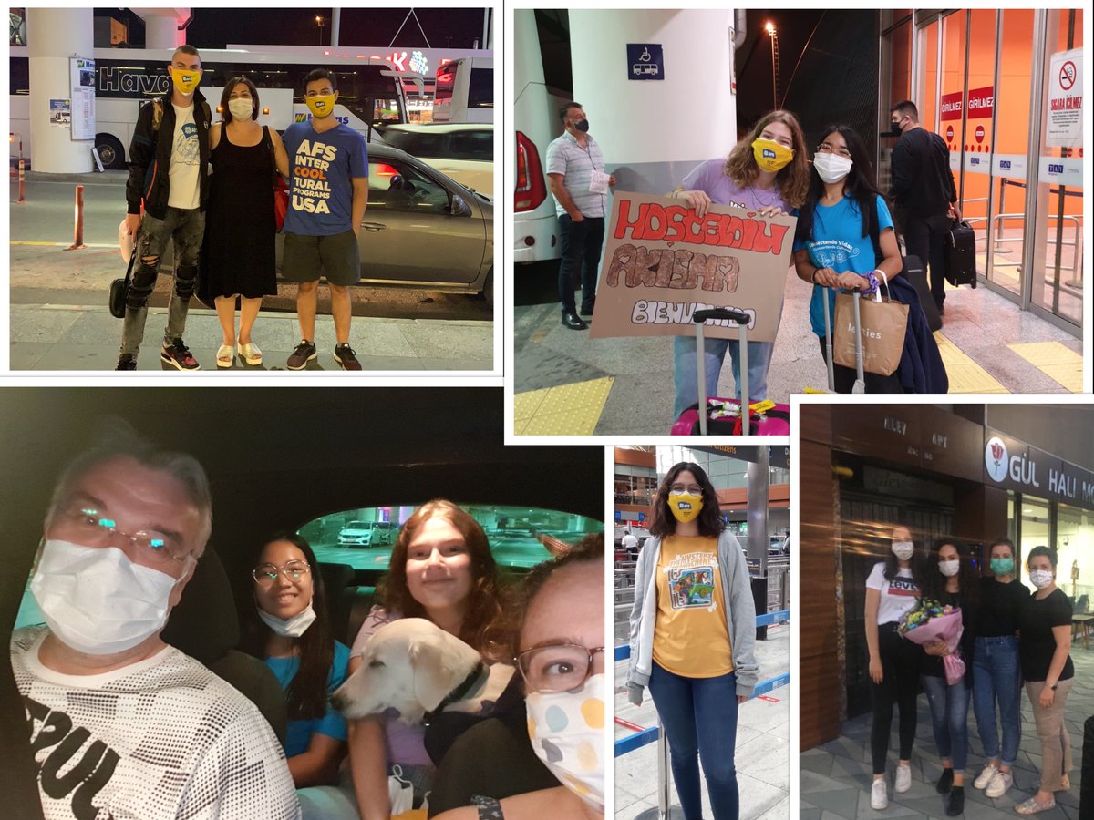 AFSTurkiye's tweet image. AFS programları ile yurt dışına gönderdiğimiz ve Türkiye’de konuk edeceğimiz öğrencilerimiz, konuk eden ailelerine kavuşmaya ve AFS deneyimini yaşamaya başladı! 
2021’de benzersiz bir kültürlerarası maceraya atılmak için: turkkulturvakfi.org.tr/programs/okul/
#afsturkey #afsprograms #afseffect