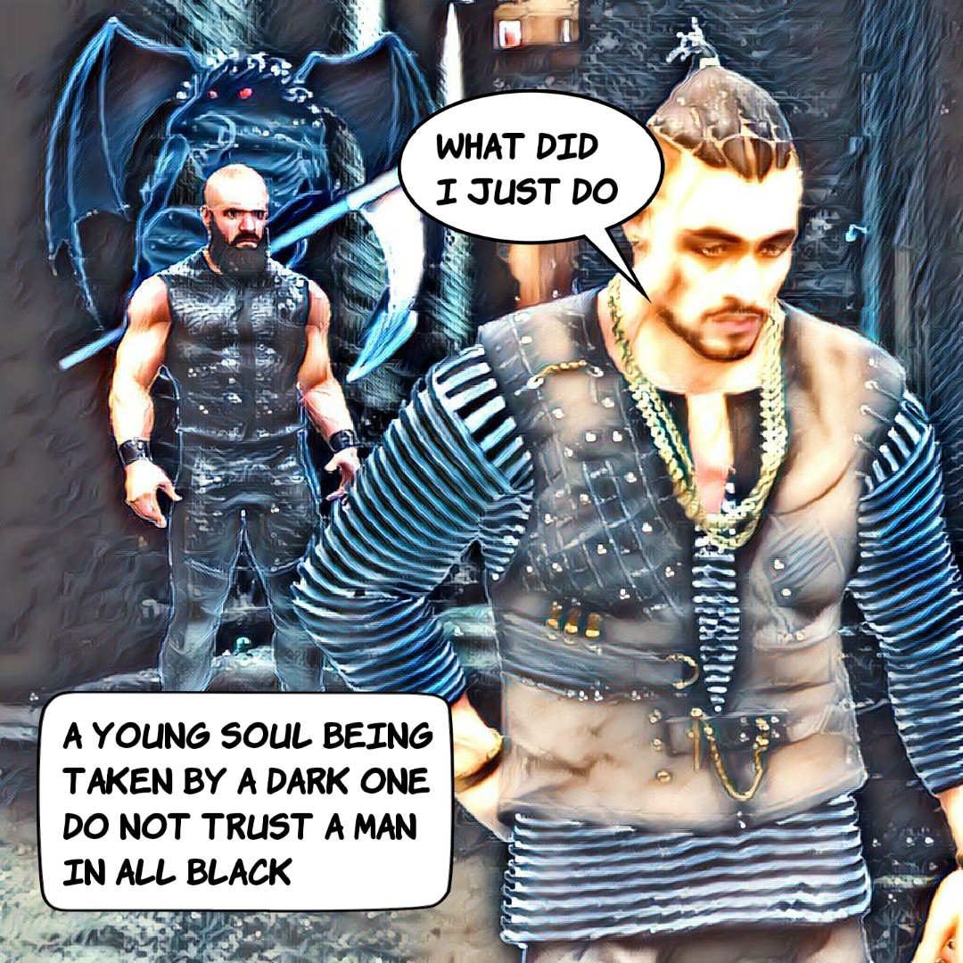 YamzCaws's tweet photo. Never trust Mr. Black a man with no soul here to use you as a pond a man in all black with devious thoughts #becreative #UCCcomics https://t.co/PV8fgWHCxh