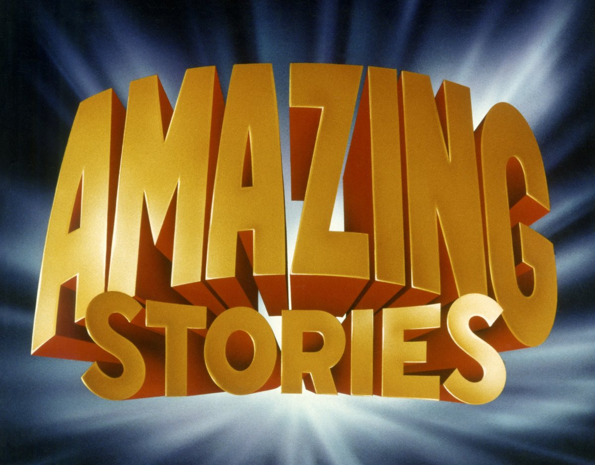 He designed the Amazing Stories logo for Spielberg.