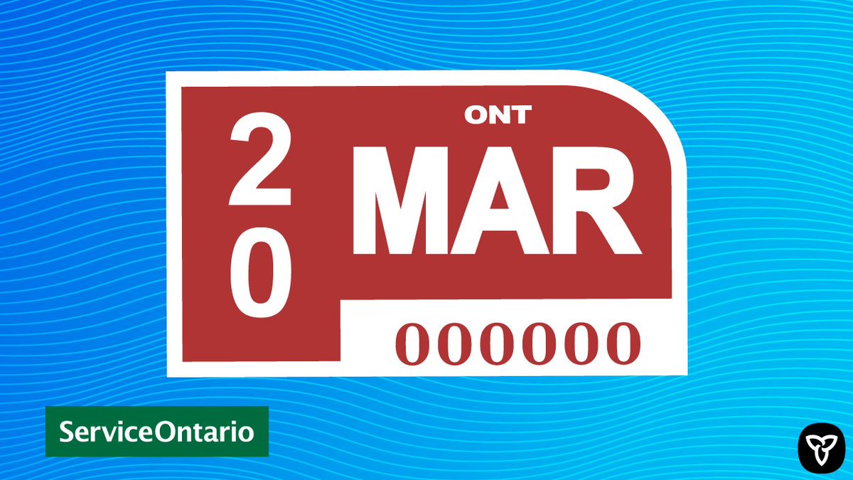 Serviceontario On Twitter Waiting For Your New Licence Plate Sticker To Arrive We Urge You To Keep The Temporary Validation Document In Your Vehicle As Proof Of Renewal For More Info Https T Co Ts1rwavs01 Serviceontario On Twitter Waiting For Your New Licence Plate Sticker To Arrive We Urge You To Keep The Temporary Validation Document In Your Vehicle As Proof Of Renewal For More Info Https T Co Ts1rwavs01