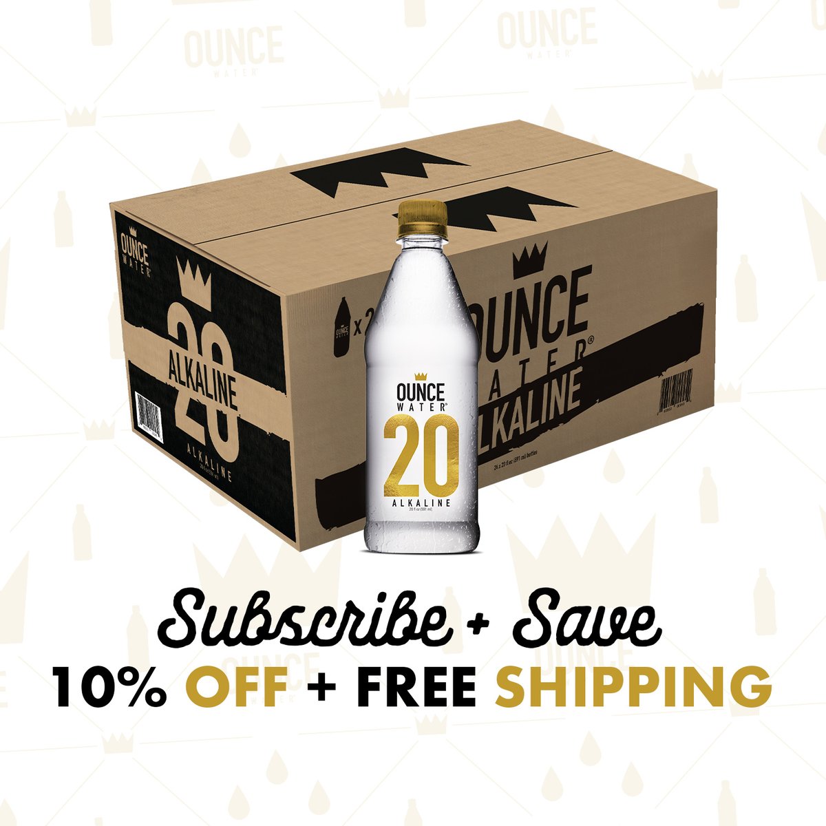 GetOunced's tweet photo. 20oz OUNCE WATER Alkaline delivered straight to your door.
https://t.co/qsQ5cdafrB
#OunceWater #getOUNCEd #HydrationMadeEasy https://t.co/riF6uGYnhT