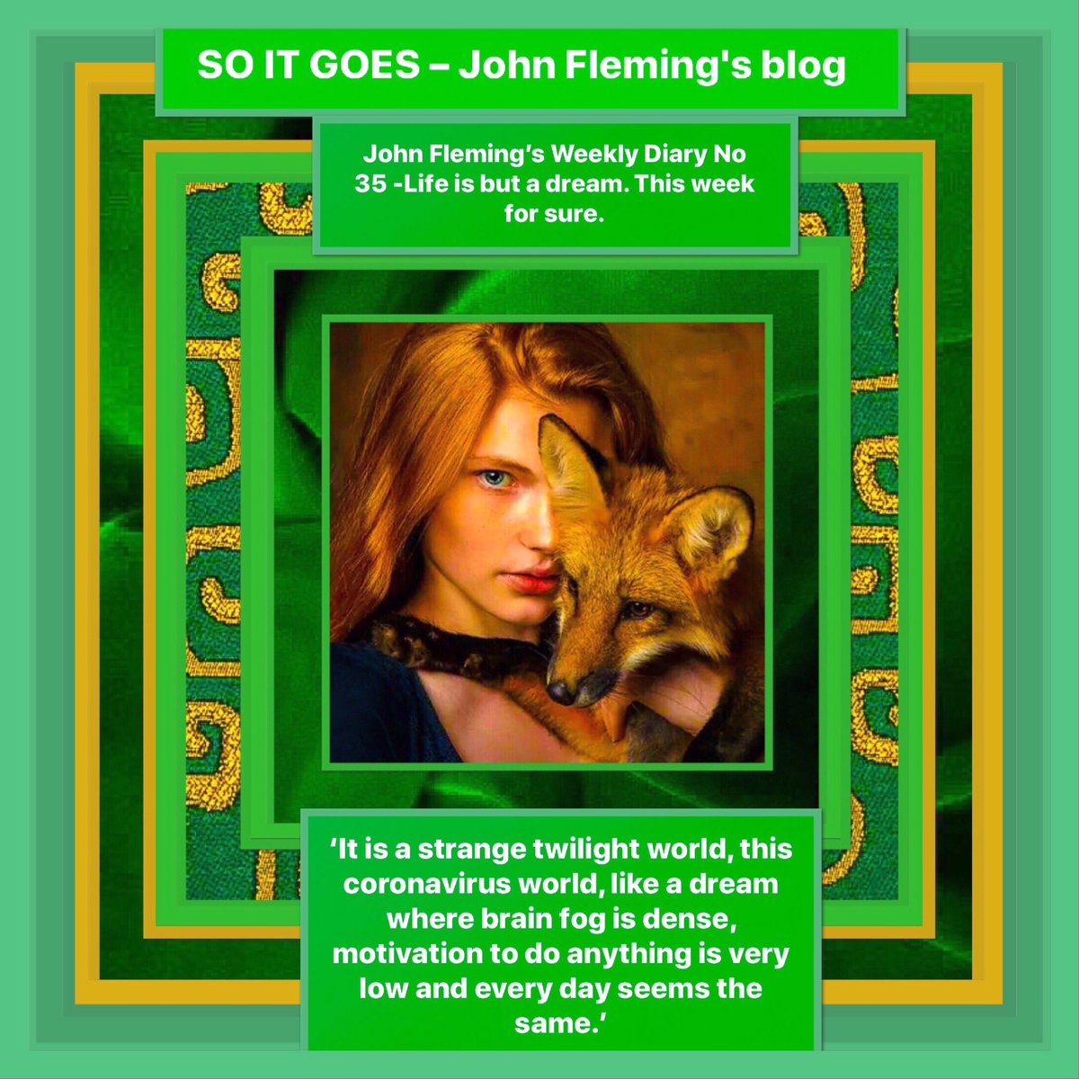 sanshui596's tweet photo. John Fleming’s Weekly Diary No 35 – Life is but a #dream. This week for sure - reality meets #surrealism.

#thejohnfleming #blog

#london #lovelondon #UKSOPRO #edfringe #edinburgh #barnsleyisbrill #rotherhamiswonderful #sheffieldissuper #shorehambysea #uk

https://t.co/e4tUremjp2 https://t.co/QjoKZfnjaU