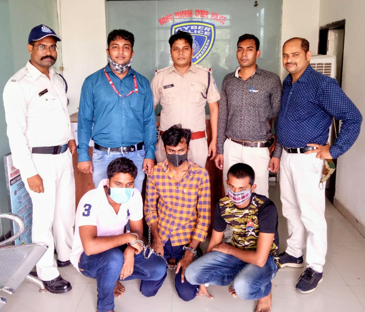 State Cyber Police Headquarters Madhya Pradesh (@mpcyberpolice) on Twitter photo देश के विभिन्न शहरों में गोल्ड कॉइन और ज्वेलरी की ठगी करने वाला गैंग, सायबर एवं उच्च तकनीकी अपराध पुलिस, भोपाल की हिरासत में |
<a href="/DGP_MP/">DGP MP</a> <a href="/JansamparkMP/">Jansampark MP</a> <a href="/PHQ_Editorial/">Editorial_Board</a> <a href="/drnarottammisra/">Dr Narottam Mishra</a> <a href="/ChouhanShivraj/">Shivraj Singh Chouhan</a> <a href="/TanishqJewelry/">Tanishq</a> देश के विभिन्न शहरों में गोल्ड कॉइन और ज्वेलरी की ठगी करने वाला गैंग, सायबर एवं उच्च तकनीकी अपराध पुलिस, भोपाल की हिरासत में |
<a href="/DGP_MP/">DGP MP</a> <a href="/JansamparkMP/">Jansampark MP</a> <a href="/PHQ_Editorial/">Editorial_Board</a> <a href="/drnarottammisra/">Dr Narottam Mishra</a> <a href="/ChouhanShivraj/">Shivraj Singh Chouhan</a> <a href="/TanishqJewelry/">Tanishq</a>