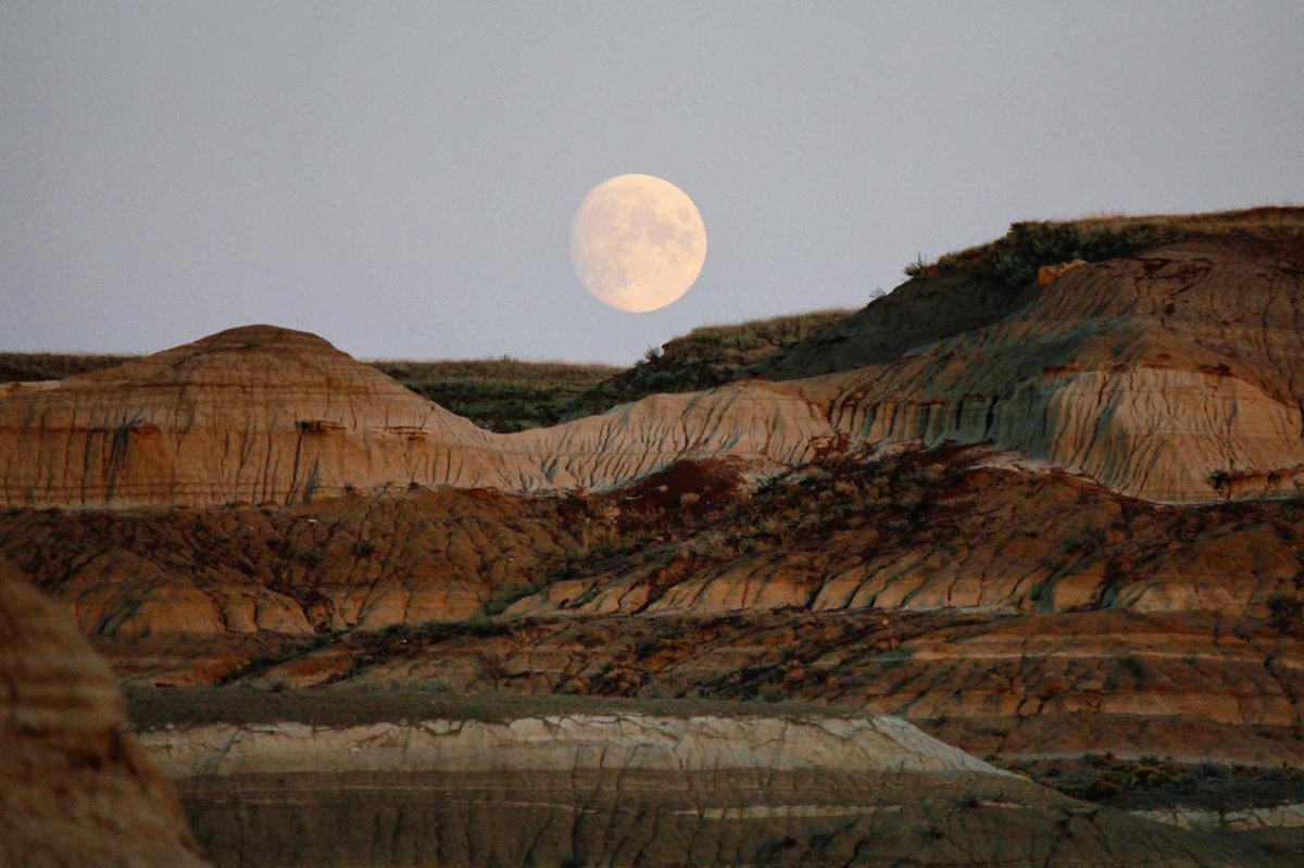 Saskatchewan's tweet photo. How nice is this moonrise over the Avonlea Badlands?

📍 Avonlea
📷 Beautiful photo by https://t.co/VUMfwVmRts

#ExploreSask #SaskNice #ExploreCanada #CanadaNice https://t.co/Id7YzP6dMS