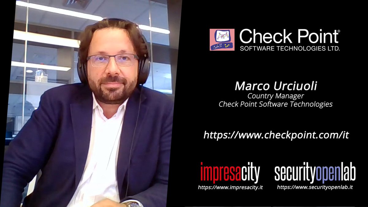 impresacity.it (@impresacity) on Twitter photo Check Point Software Technologies: prevenzione e consolidamento fondamentali per la cyber security <a href="/CheckPointItaly/">Check Point Italia</a> #cybersecurity #cloudsecurity #smartworking #iot #OT: Marco Urciuoli, Country Manager di Check Point Software Technologies, parla della… dlvr.it/Rh3D0v Check Point Software Technologies: prevenzione e consolidamento fondamentali per la cyber security <a href="/CheckPointItaly/">Check Point Italia</a> #cybersecurity #cloudsecurity #smartworking #iot #OT: Marco Urciuoli, Country Manager di Check Point Software Technologies, parla della… dlvr.it/Rh3D0v