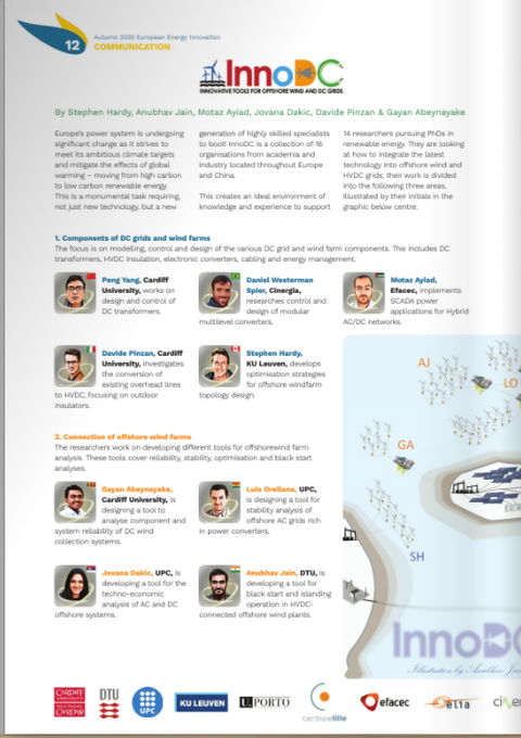 EuroEnergyInn's tweet photo. InnoDC - Innovative Tools For Offshore Wind And Direct Current Grids

Europe’s power system is undergoing significant change as it strives to meet its ambitious climate targets...
@Inno_DC
Read the communication in our autumn edition ▶️https://t.co/ilmvXIP2GC https://t.co/02tmdV3SOq