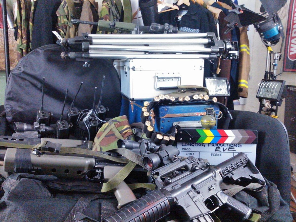 LongdogPro's tweet photo. Props galore, for those action shots🎬 #FilmMaking #BTS #Props #ProductionCompany #TV https://t.co/26f6uJ2EH4