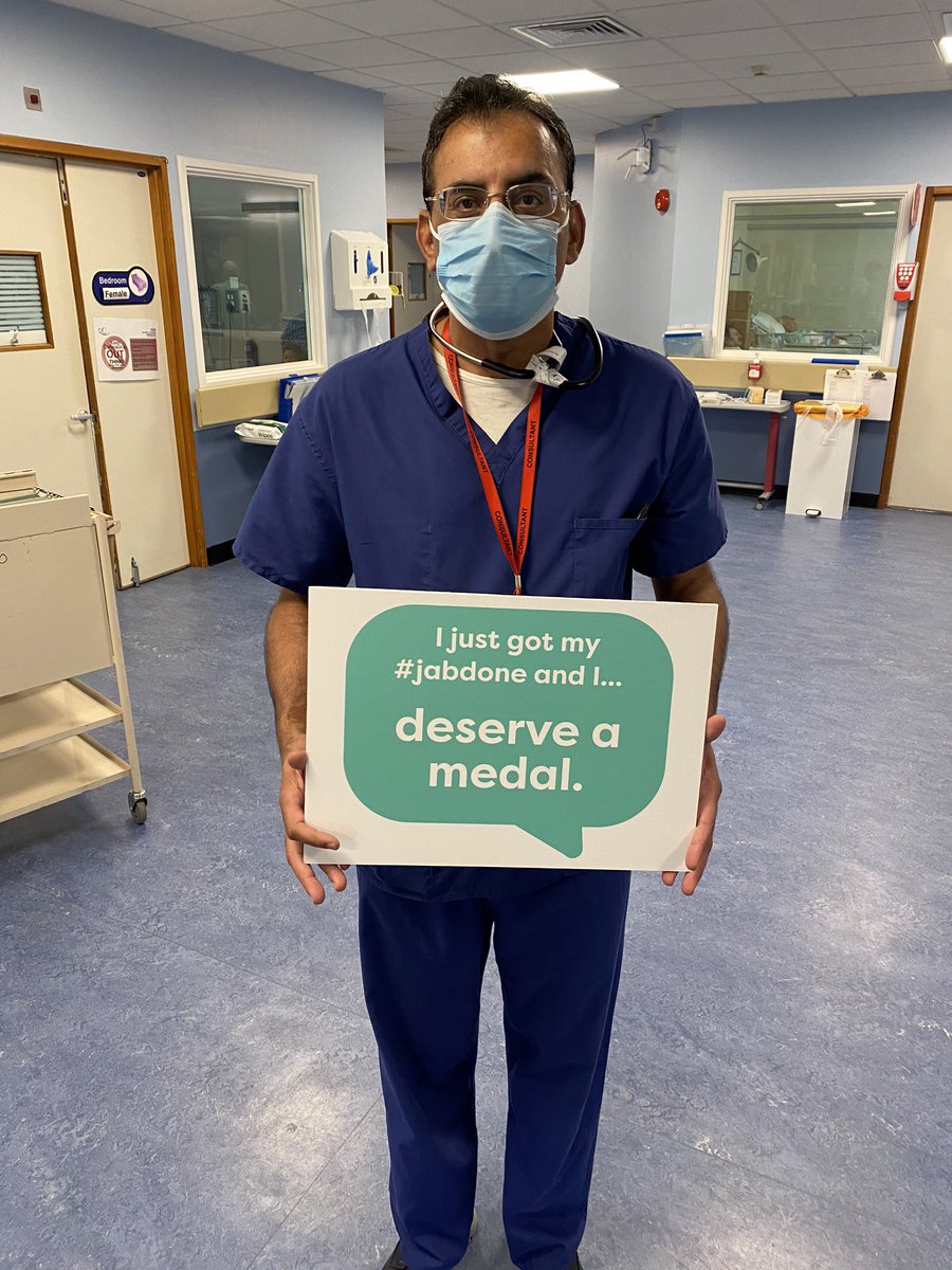 Some more of our staff proud to have had their flu jab today! #flujab #flucampaign2020