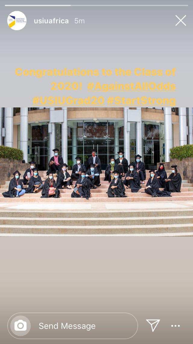 marvin_chege10's tweet photo. Yo, @ExperienceUSIU we need to talk.
#PostponeUsiuGraduation https://t.co/jRE7q9w4ZL