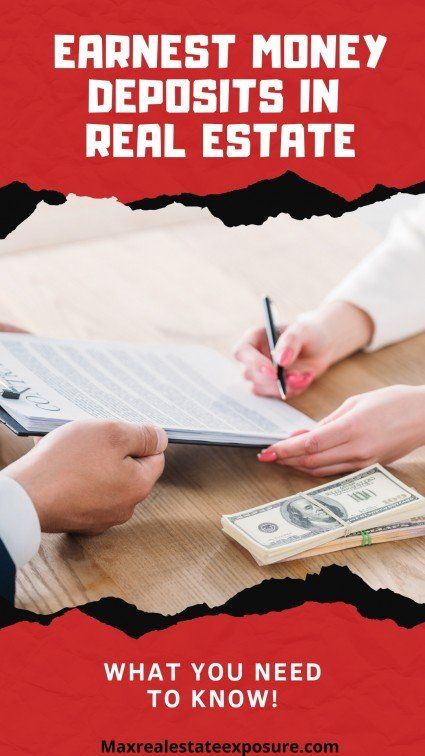 What is Earnest Money in Real Estate Sales: Home Deposits Explained buff.ly/2XprqCJ