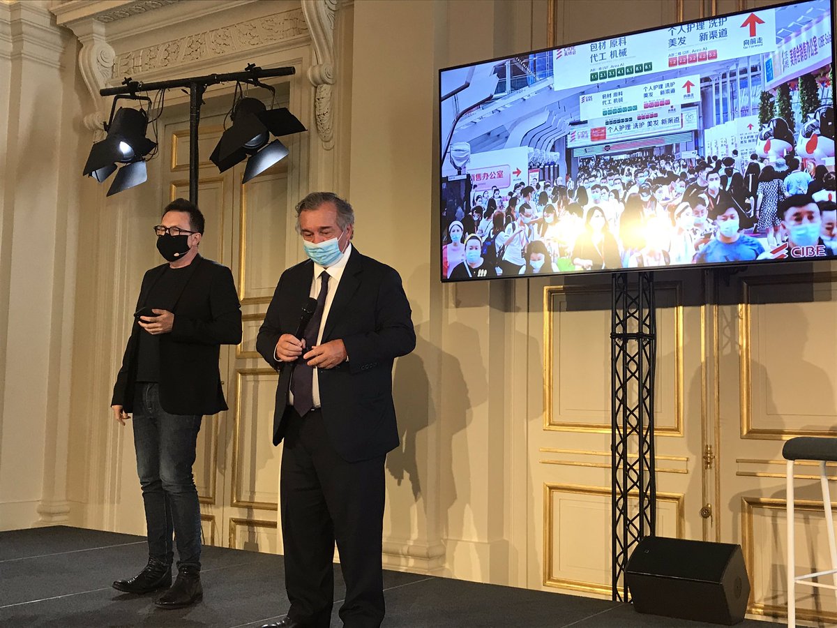 FEDELEPaul's tweet photo. Olivier Ginon annonce le report du Sirha ! Il se tiendra du 29 mai au 2 juin 2021 ! https://t.co/kbZ4wlTsaV