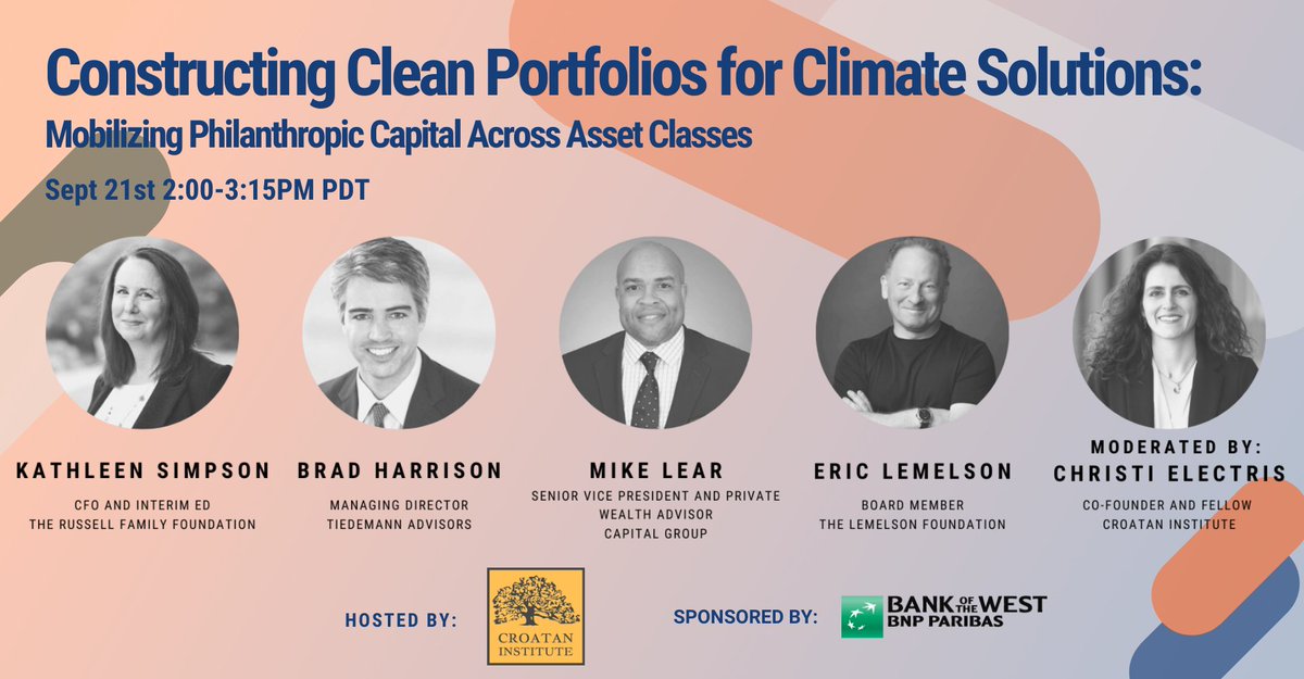 CleanPortfolio's tweet photo. We're kicking off #climateweek2020 with a #Fuel2020 session on total portfolio approaches to fossil-free investing in integrated climate solutions. Join the conversation today https://t.co/T3eclCuFEO https://t.co/ouTIq88vcl