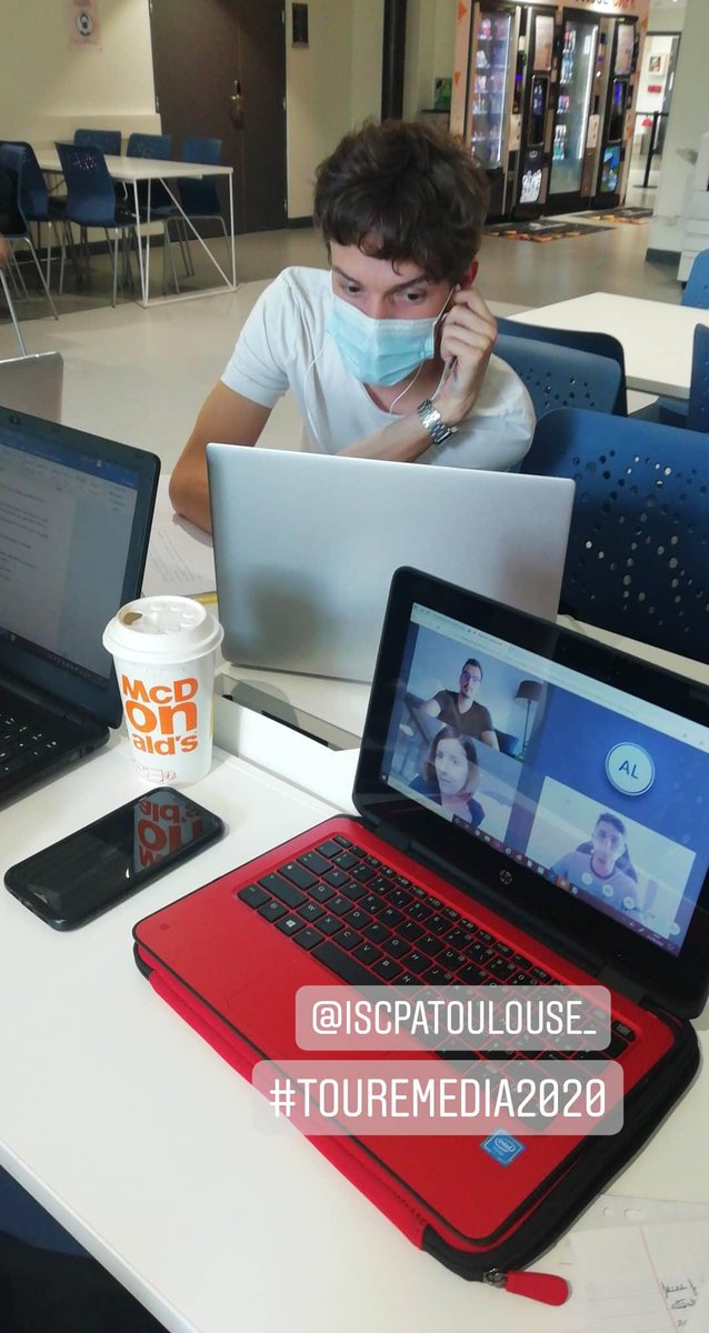 GraciaNina8's tweet photo. Super rencontre avec deux de l'équipe d' @A2PRL et @ToulouseFM AVEC @ArthurLeMaout et @LeoArdourel.
#TourEmedia2020 #teamiscpa #Toulouse #G12 https://t.co/wH00lt5Dsm