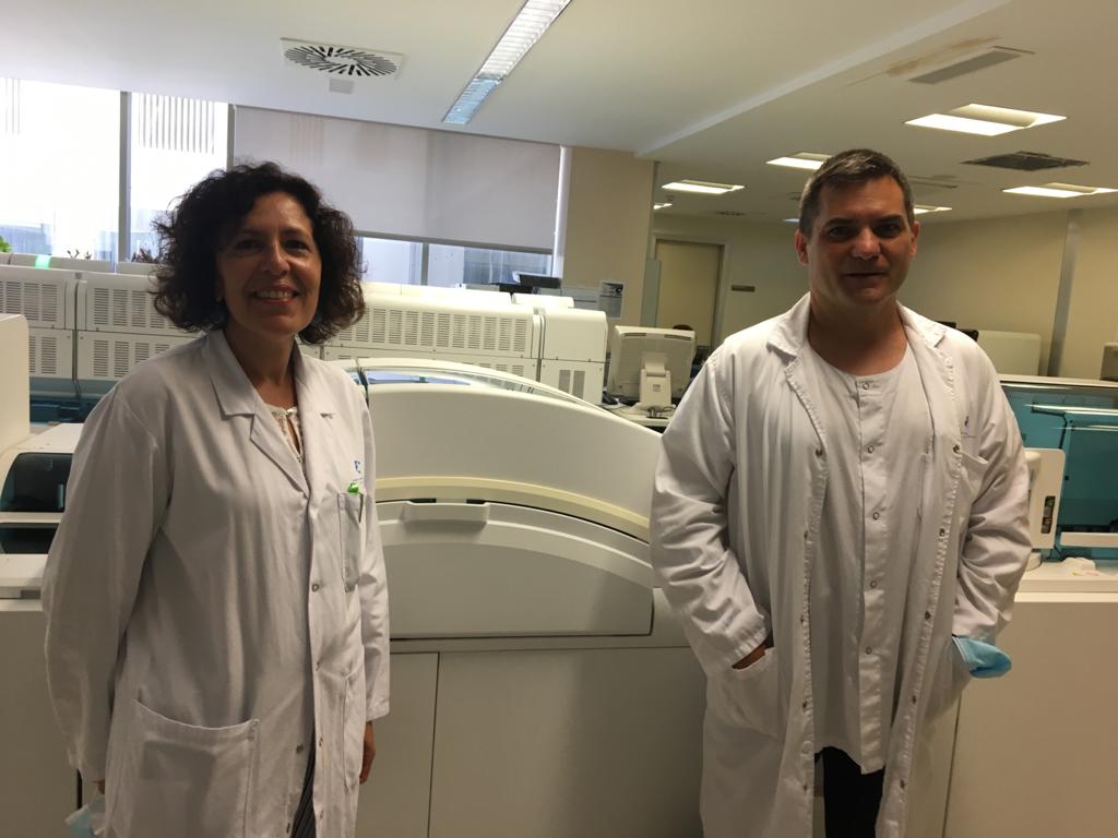 Area2Cartagena's tweet photo. El Servicio de Análisis Clínicos del Hospital General Universitario Santa Lucía ha incorporado en su cartera de servicios un biomarcador predictivo de gravedad en la Covid-19, una medida más en la lucha contra la enfermedad @Murciasalud @AytoCTcomunica @AytoMazarron @fuentealamo https://t.co/WsIKlqGvZh